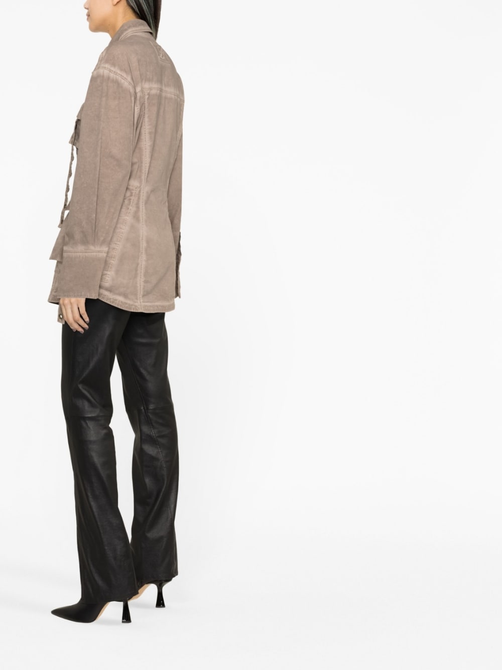 Blumarine Coats Brown Blumarine