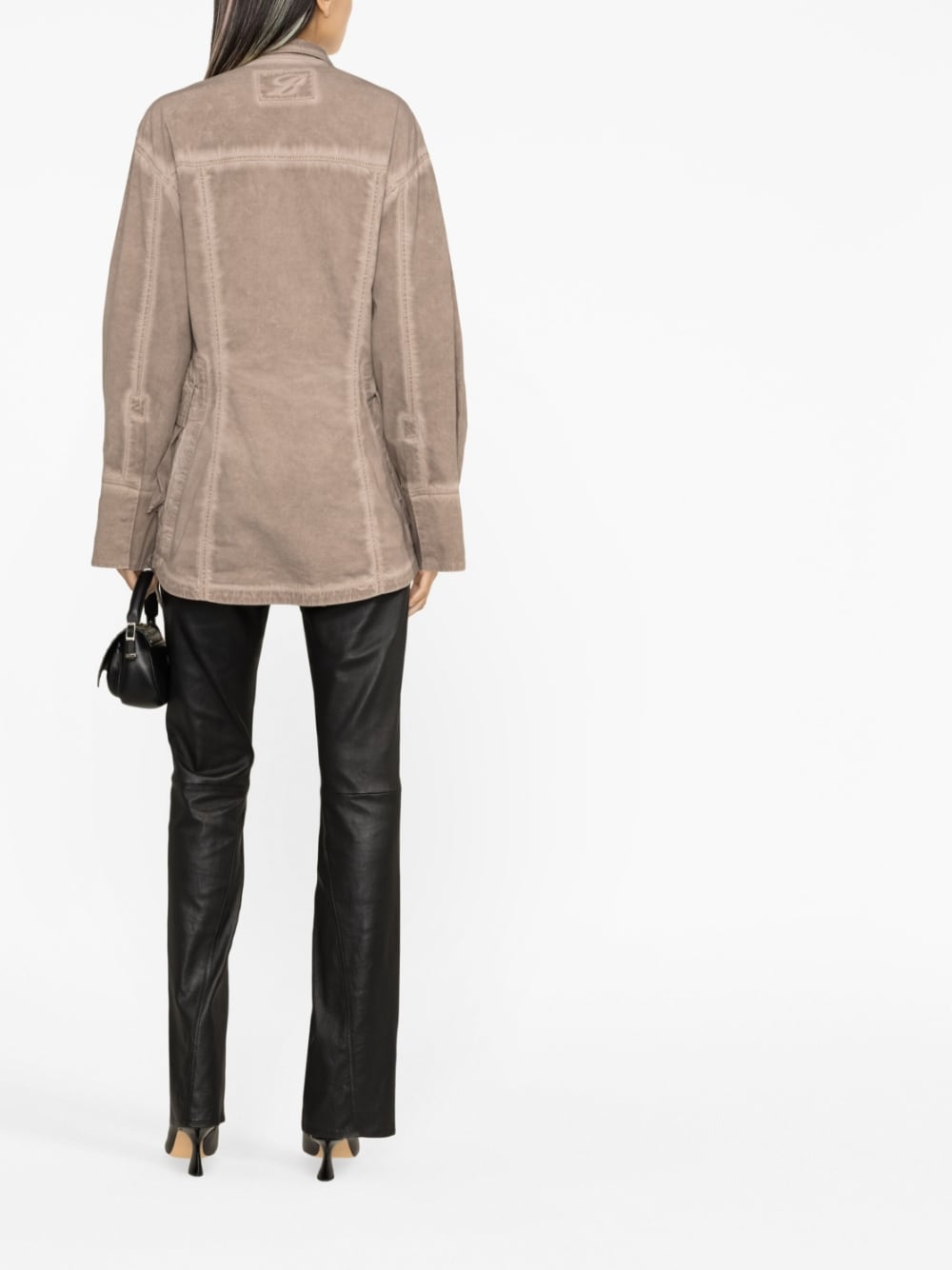 Blumarine Coats Brown Blumarine