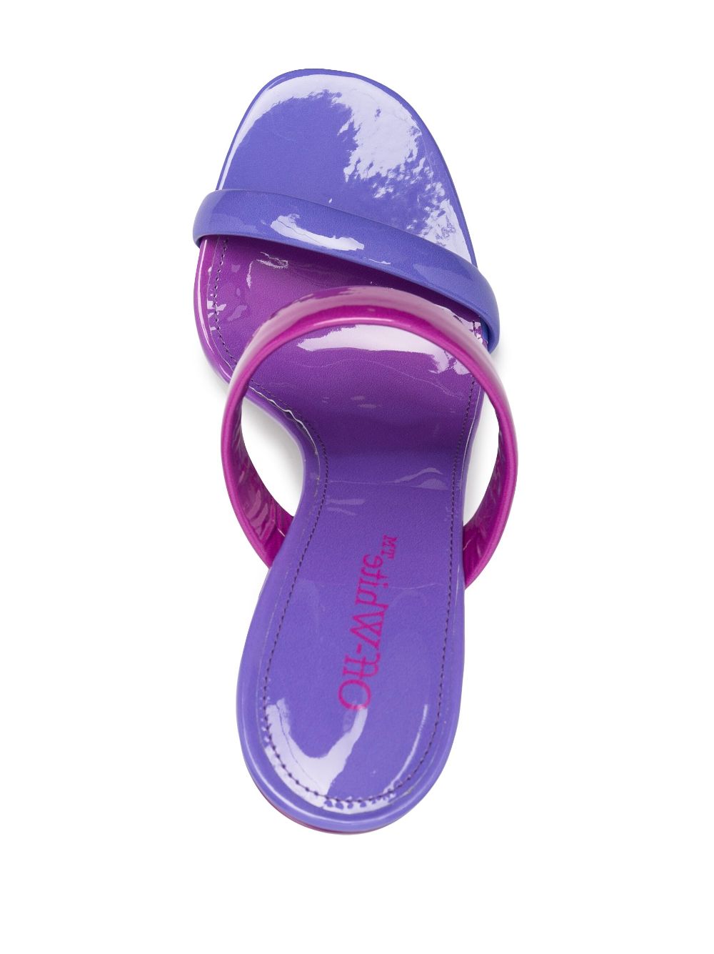 Off White Meteor Heeled Dégradé Sandals Off White