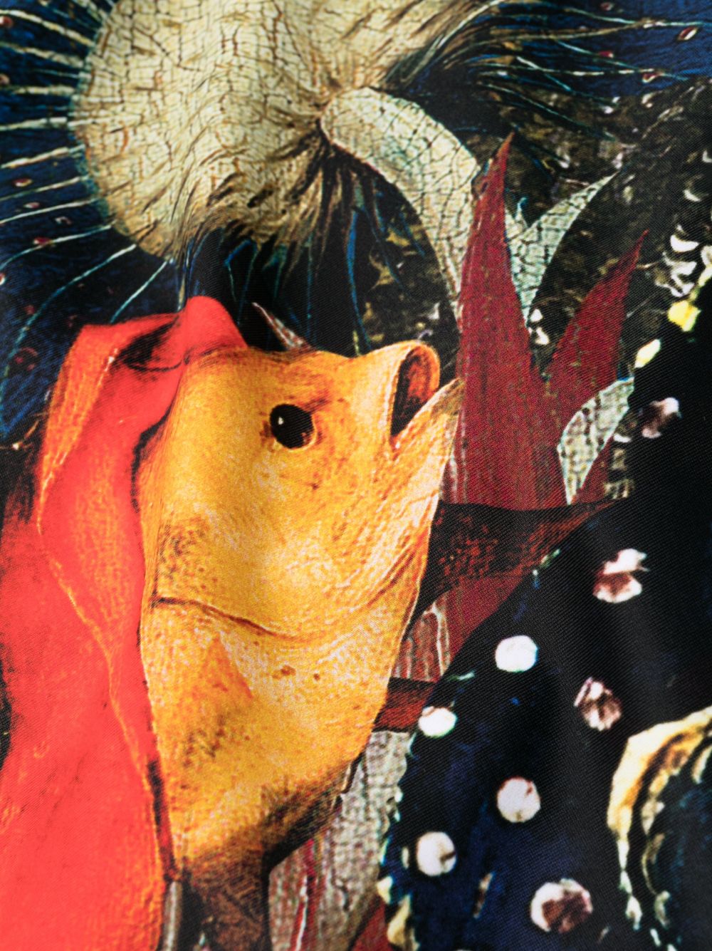 Alexander McQueen Hieronymus Bosch-print Jersey Bodysuit Alexander Mcqueen