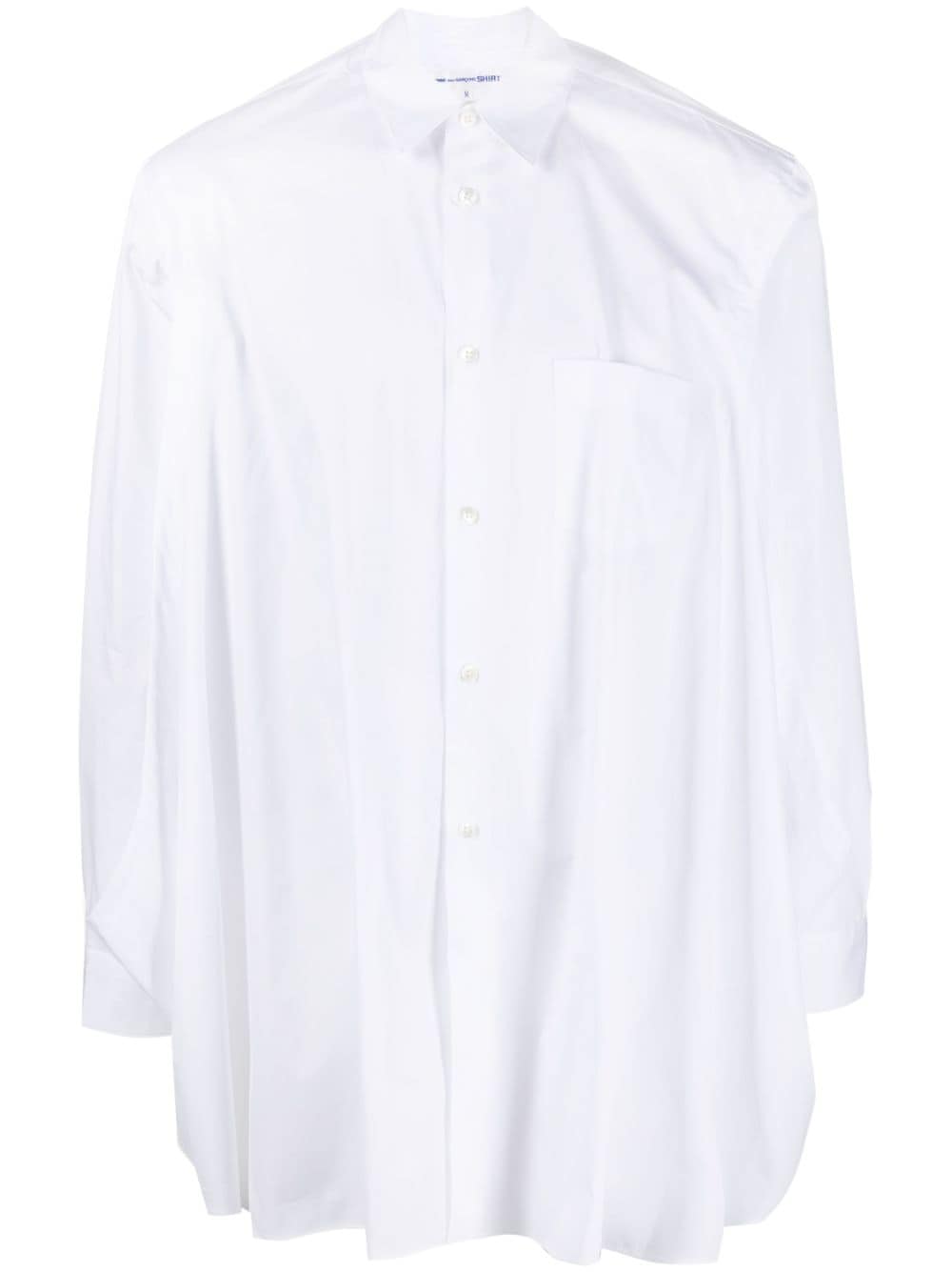 Comme Des Garcons Shirt with side slit Comme Des Garcons