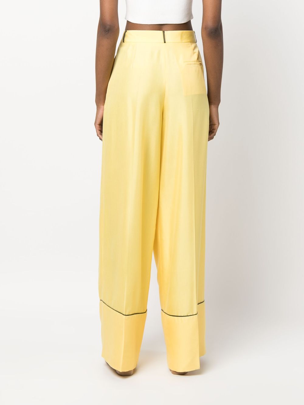 Bally Trousers Yellow Bally