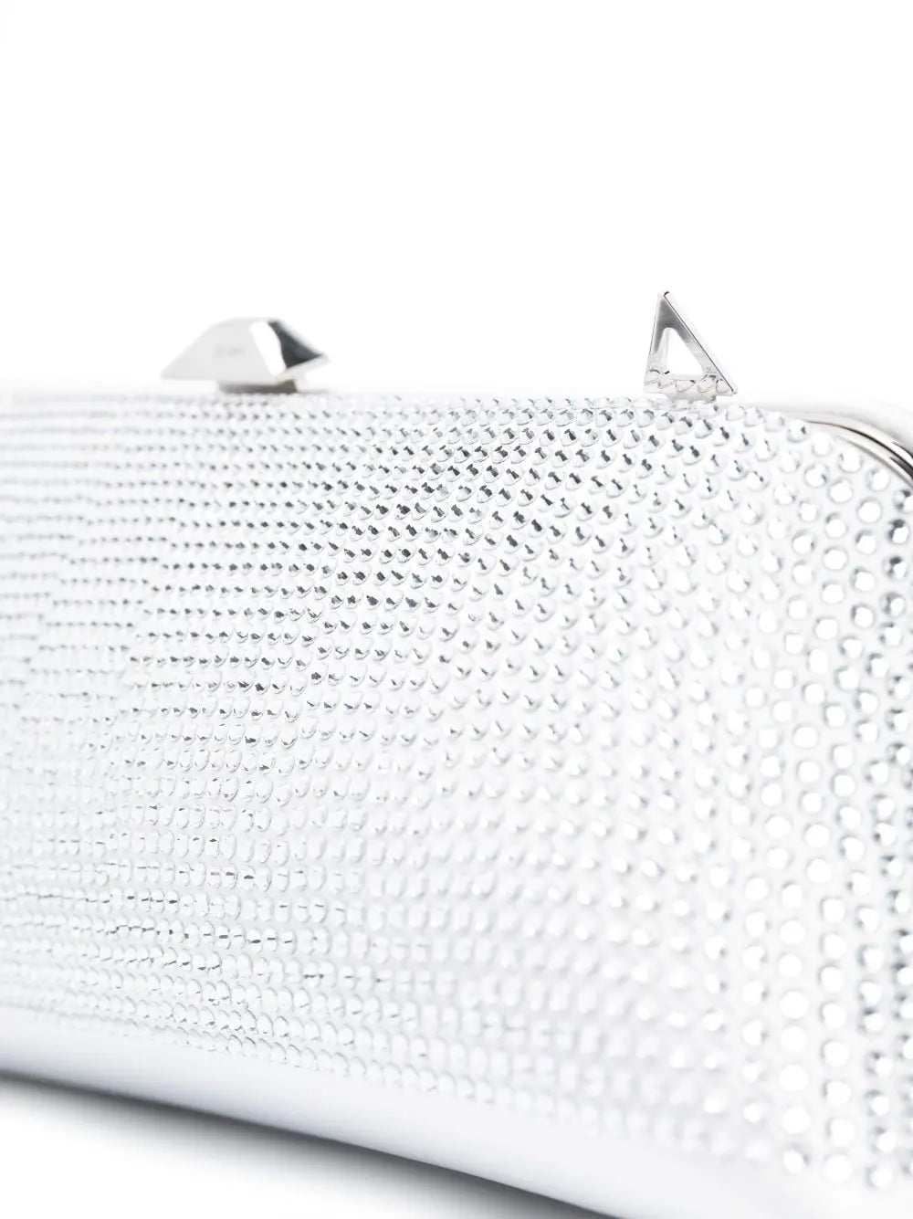 The Attico Long Night crystal-embellished clutch bag The Attico