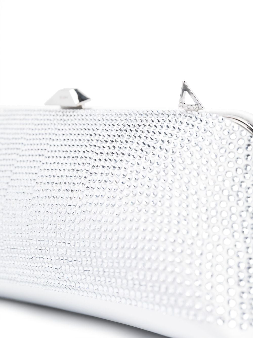 The Attico Long Night crystal-embellished clutch bag The Attico