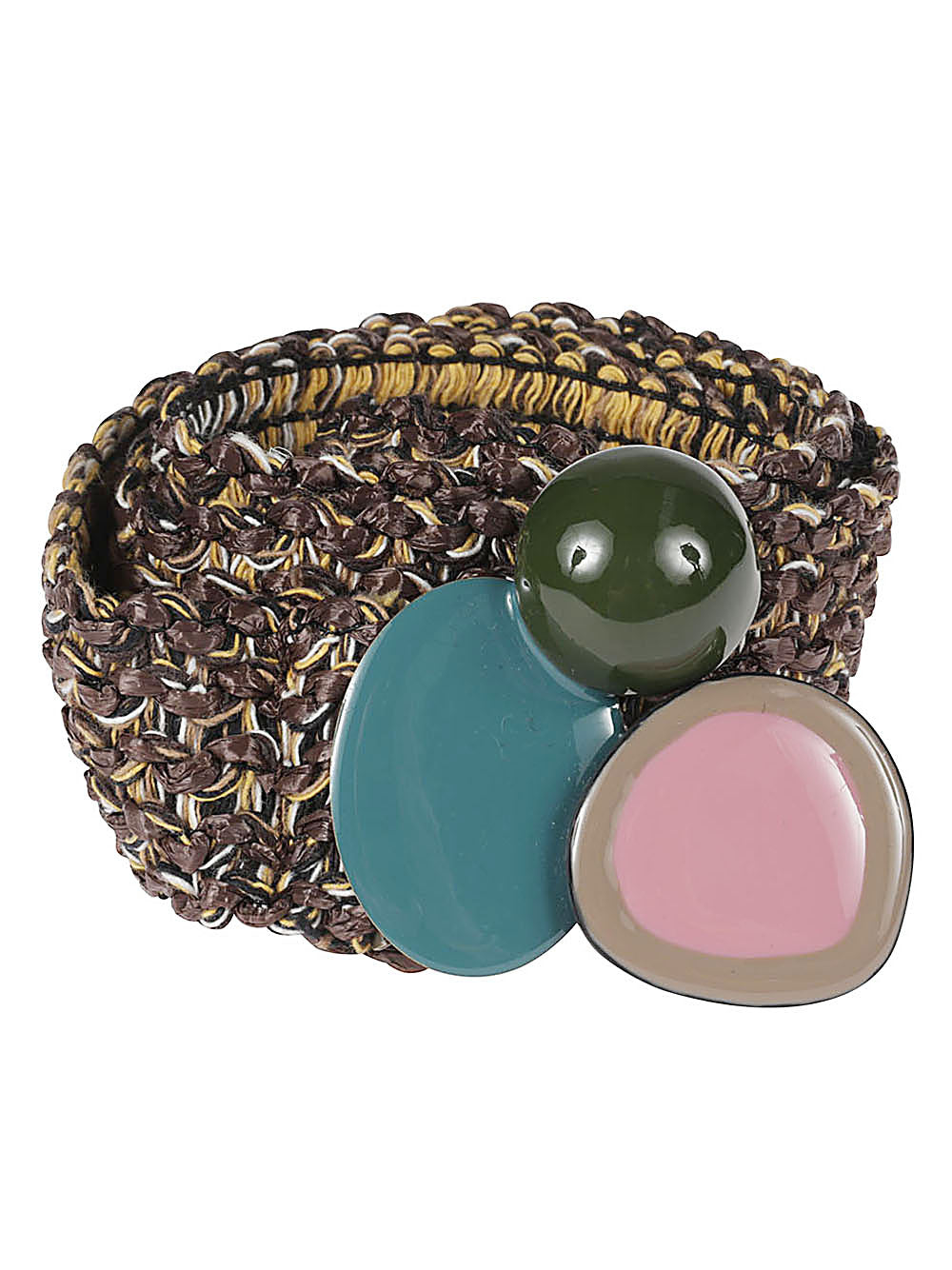 Exquisite J Raffia belt Exquisite J