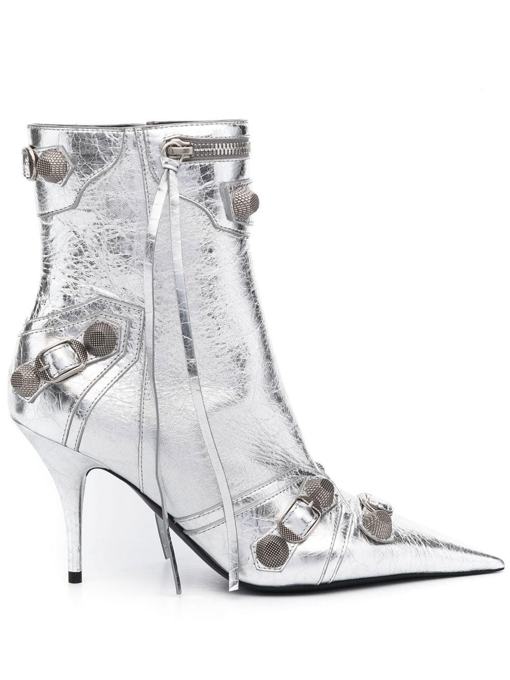 Balenciaga Cagole leather ankle boots Balenciaga