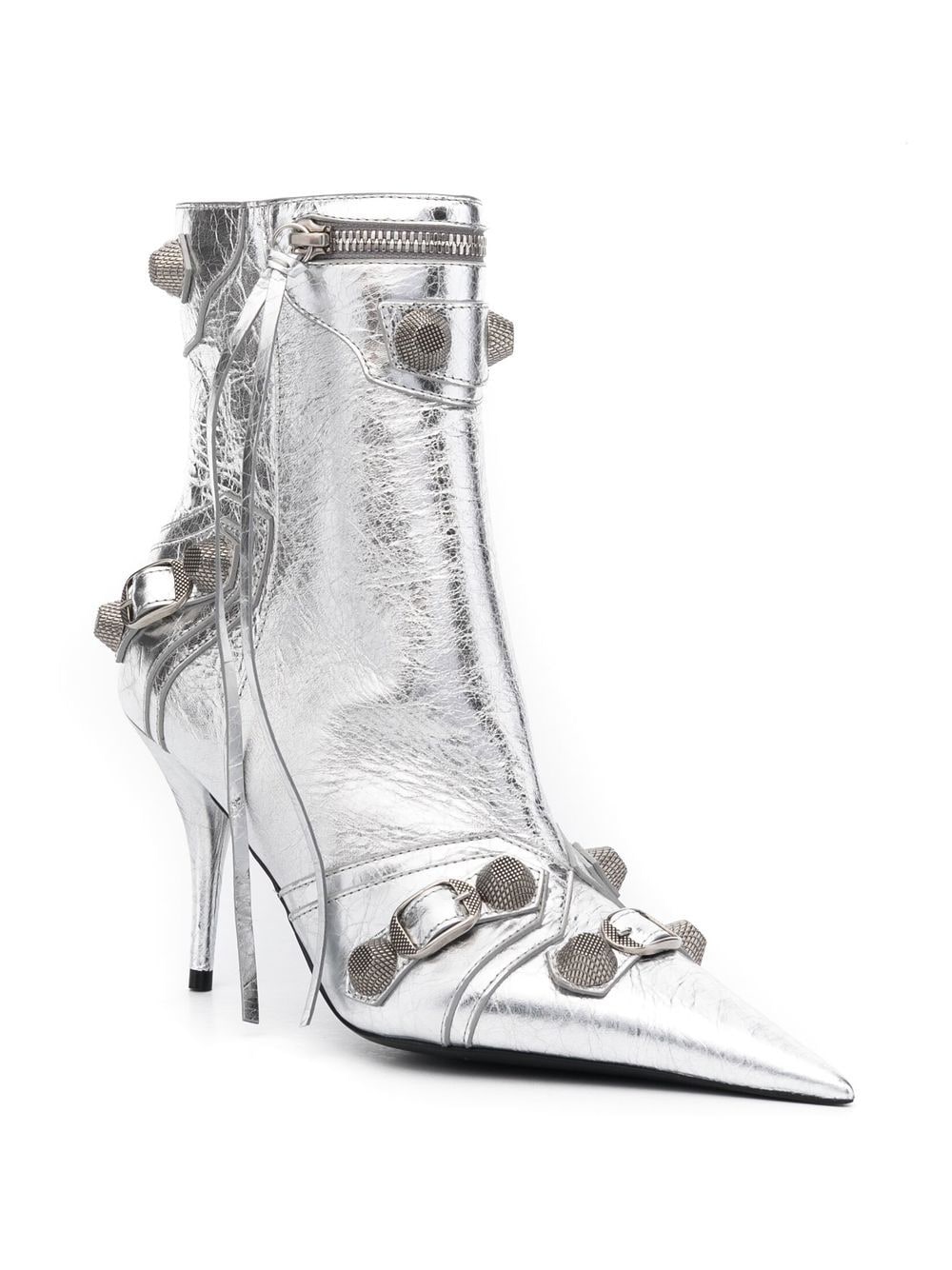 Balenciaga Cagole leather ankle boots Balenciaga