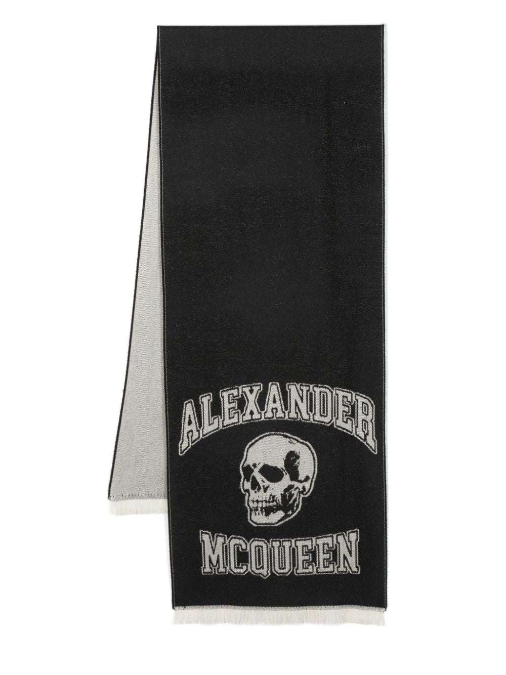 Alexander McQueen Logo wool scarf Alexander McQueen