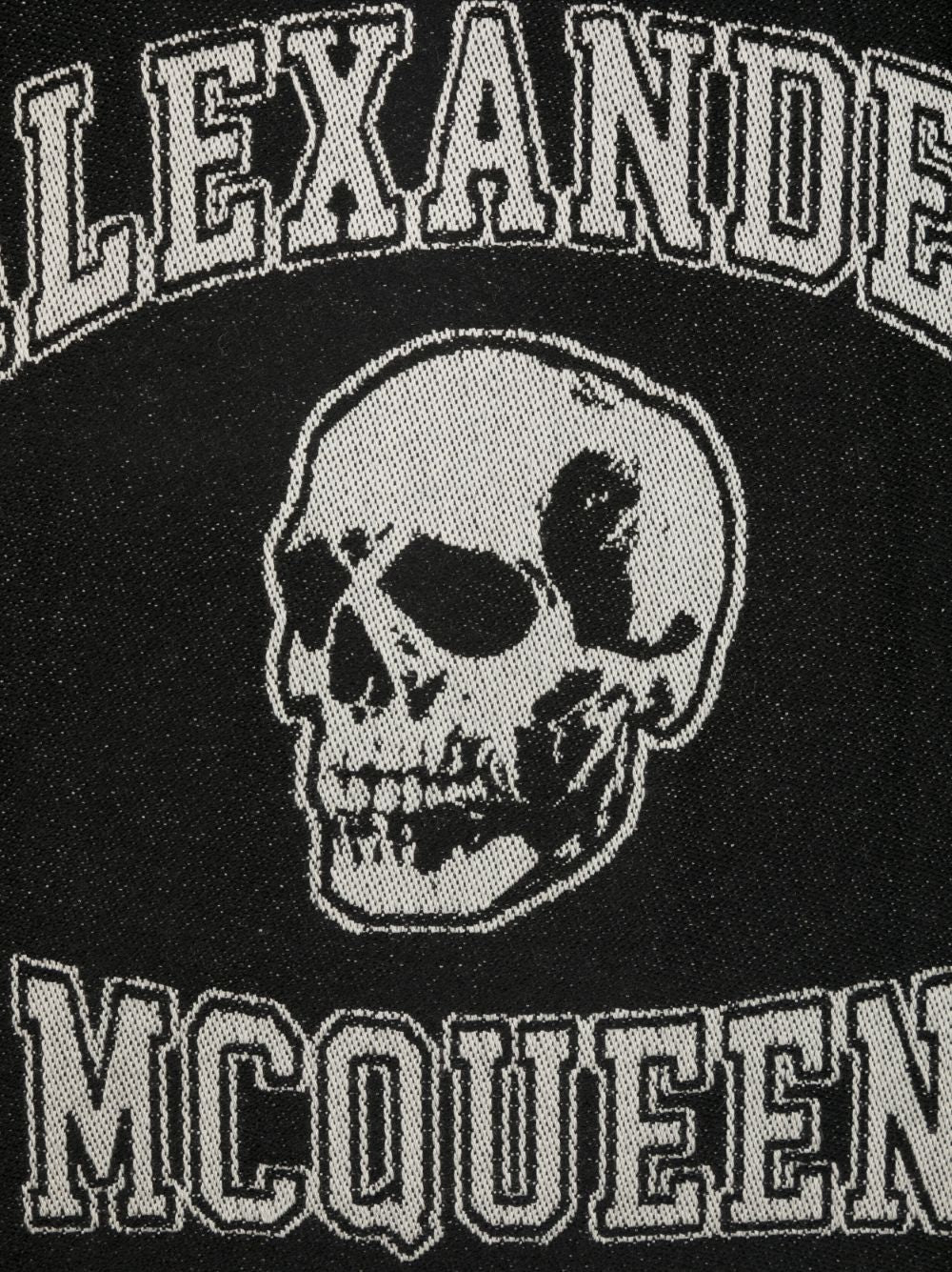 Alexander McQueen Logo wool scarf Alexander McQueen