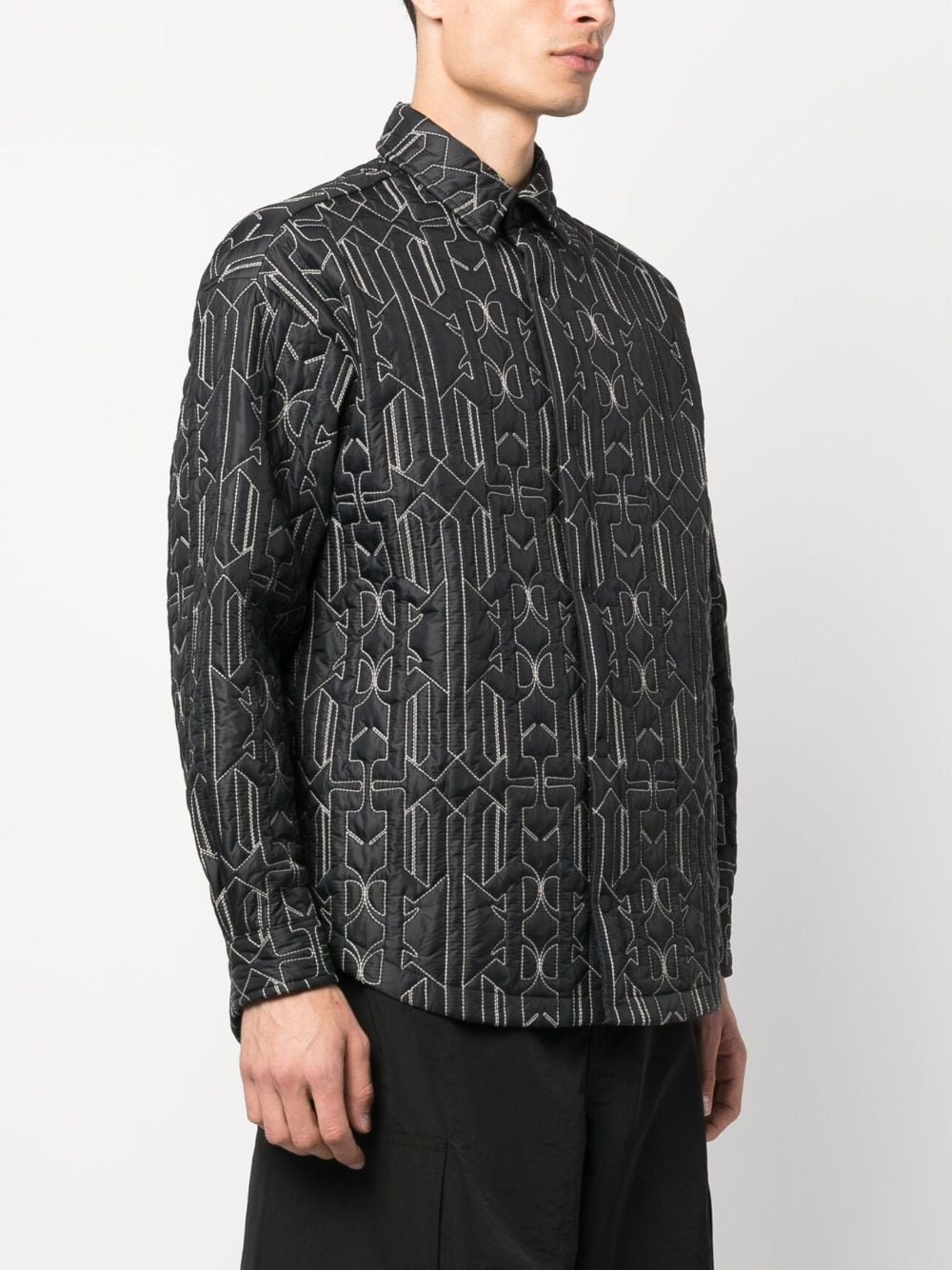 Palm Angels Shirts Grey Palm Angels