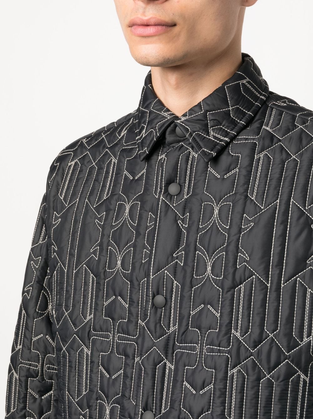 Palm Angels Shirts Grey Palm Angels
