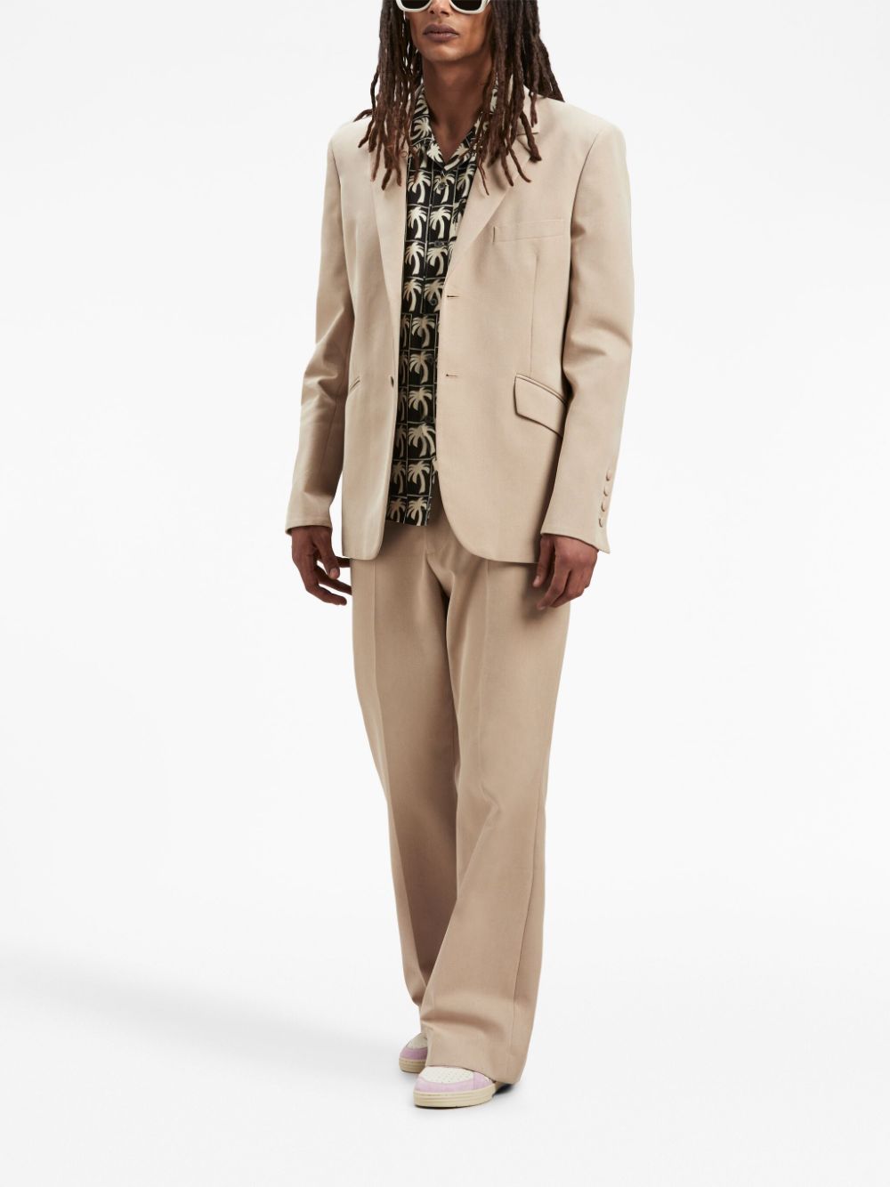 Palm Angels Jackets Beige Palm Angels