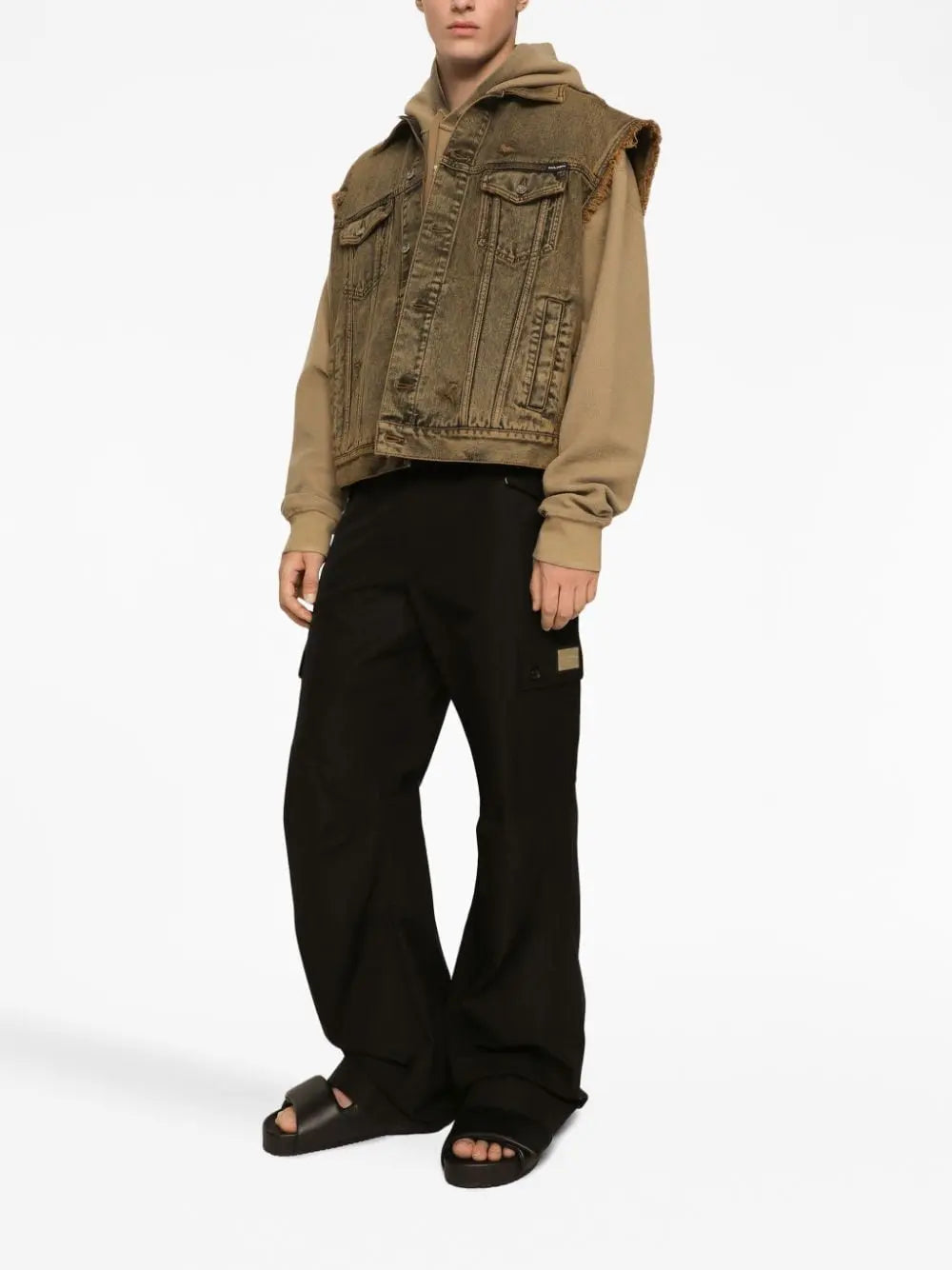 Dolce & Gabbana Cargo With Logo Plaque Dolce & Gabbana