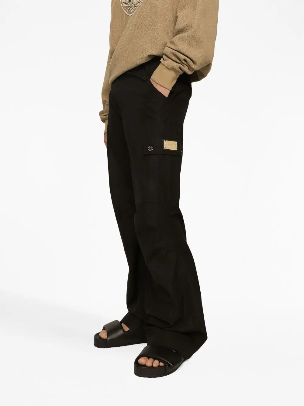 Dolce & Gabbana Cargo With Logo Plaque Dolce & Gabbana