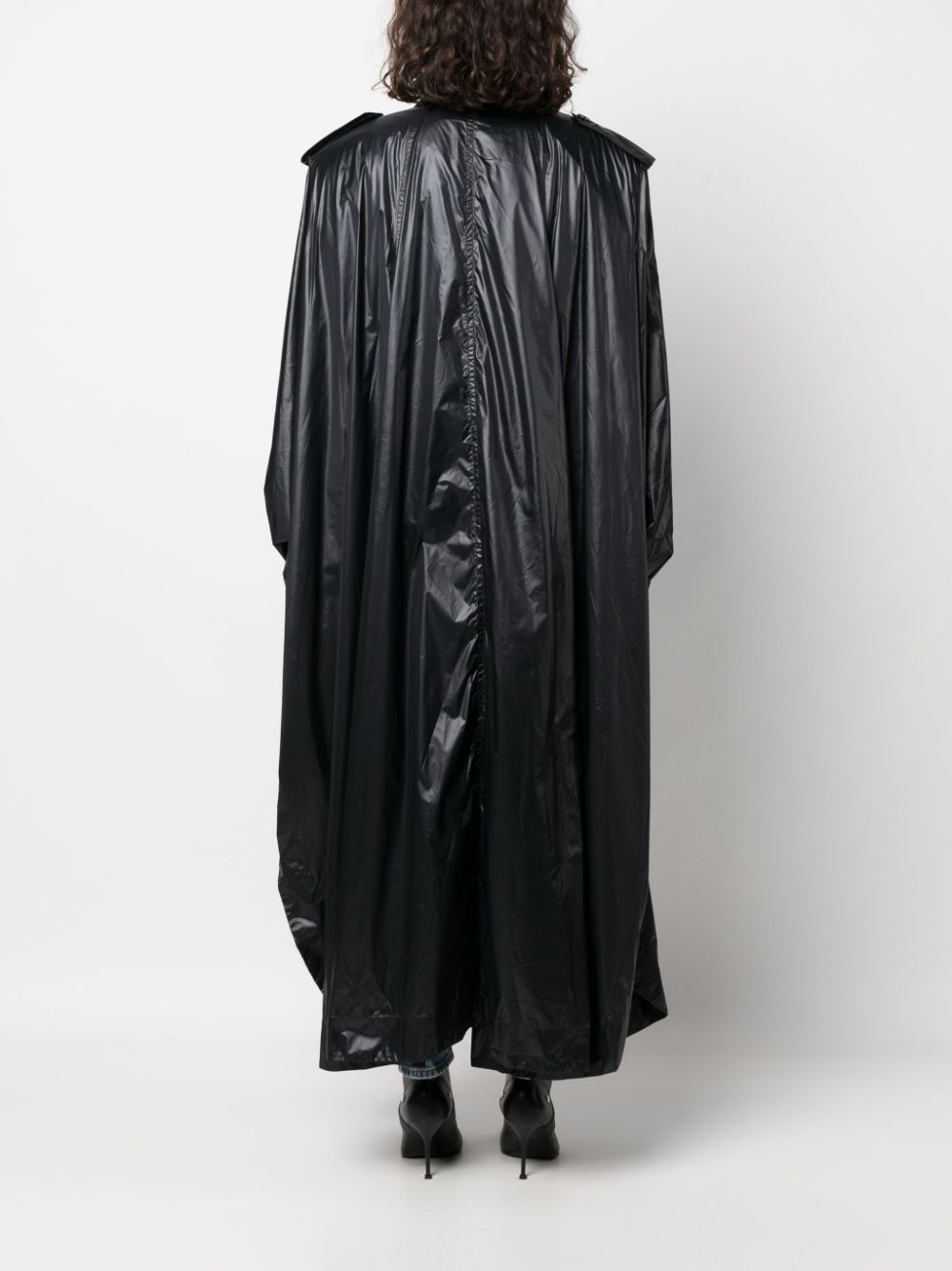 Saint Laurent shoulder-pad Oversized Trench Coat Saint Laurent