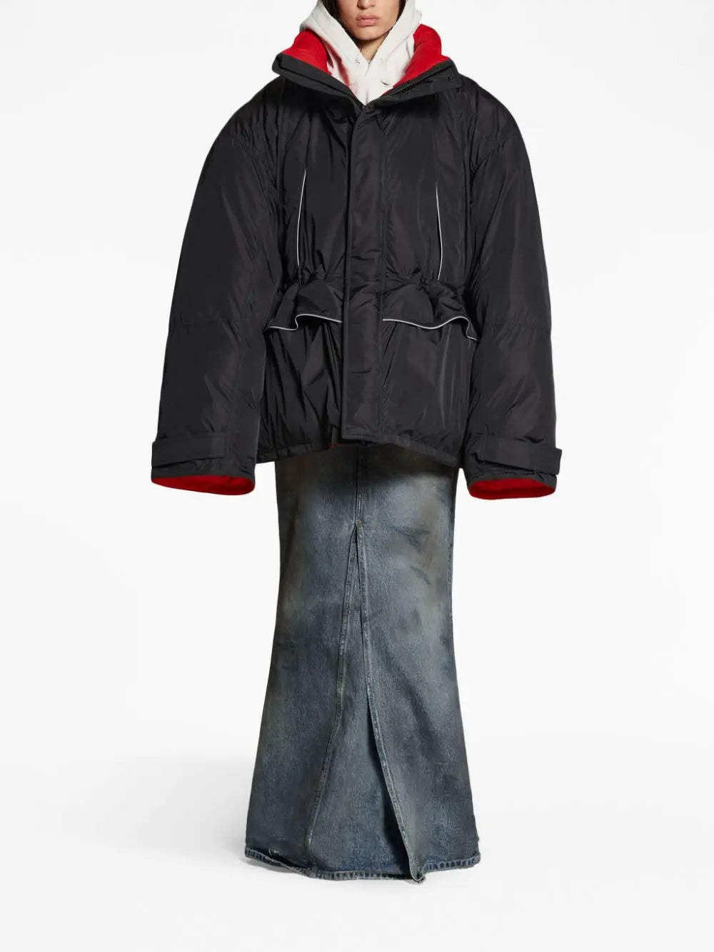 Balenciaga oversized padded parka Balenciaga