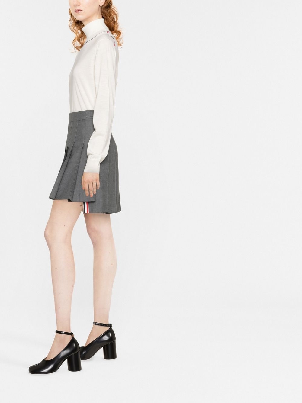 Maison Margiela Work-In-Progress high-neck jumper Maison Margiela