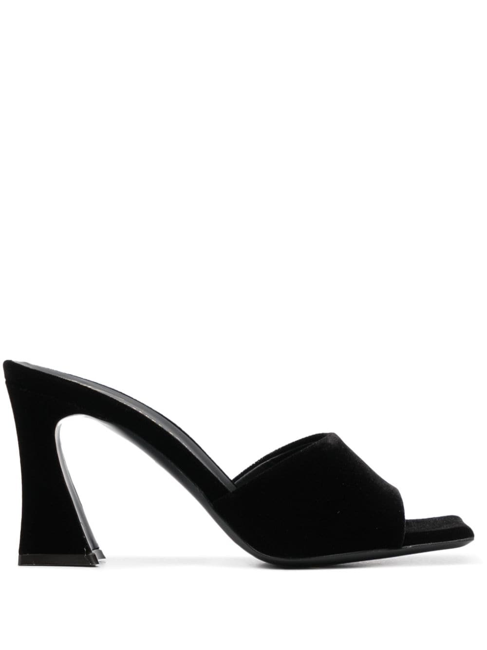 Giuseppe Zanotti Solhene 90mm velvet-effect sandals Giuseppe Zanotti