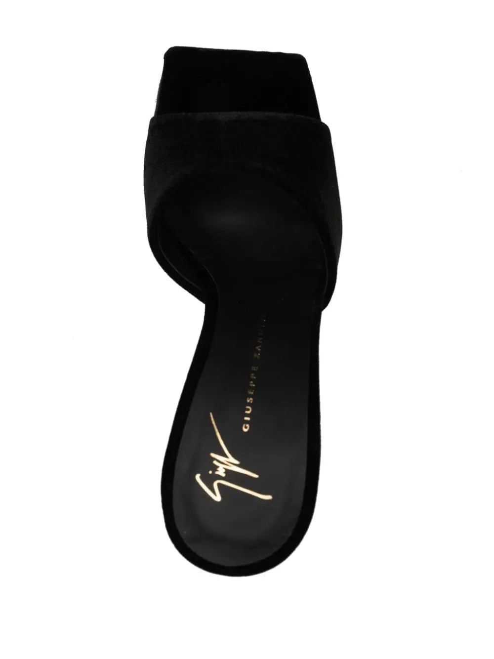 Giuseppe Zanotti Solhene 90mm velvet-effect sandals Giuseppe Zanotti