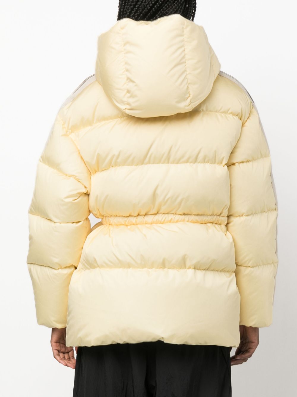 Palm Angels Coats Beige Palm Angels