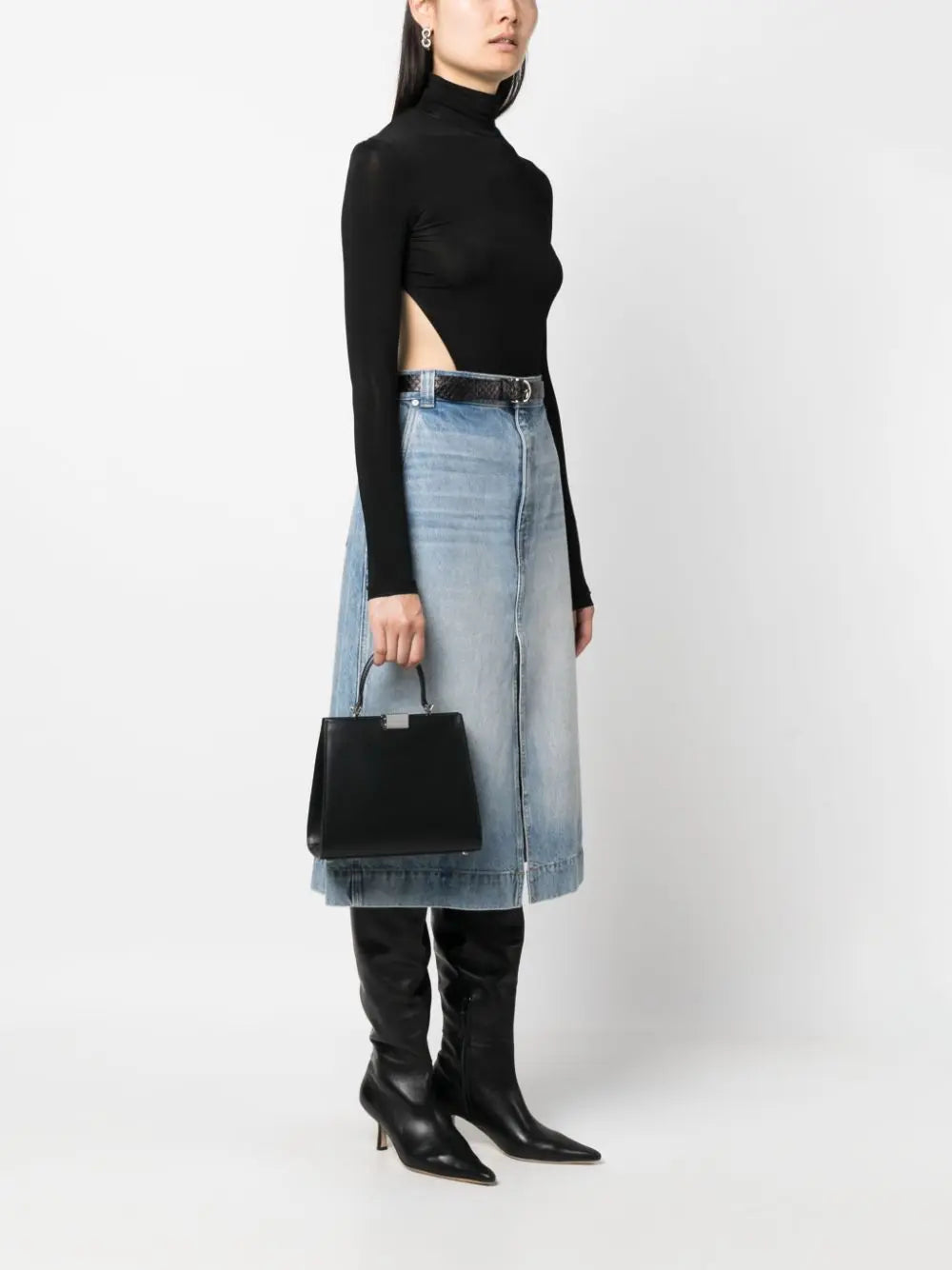 Armarium logo-plaque leather tote bag Armarium