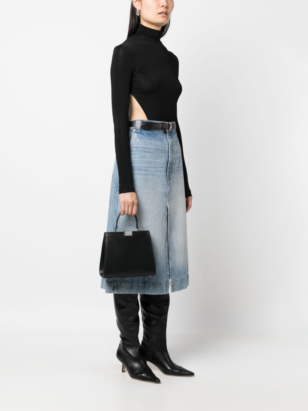 Armarium logo-plaque leather tote bag Armarium