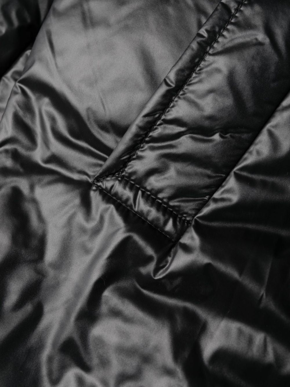 Saint Laurent Cassandre logo-embossed hooded raincoat Saint Laurent