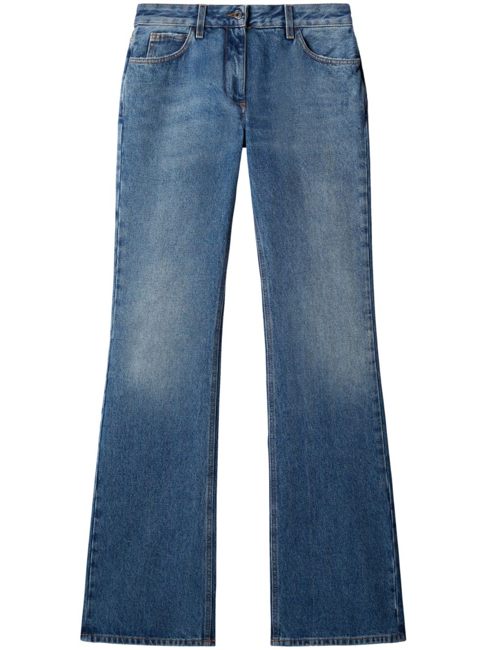 Off White Mid-rise flared jeans Off White