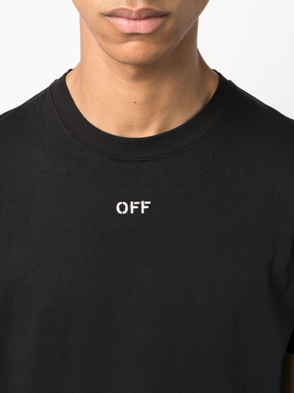 Off White Logo cotton t-shirt Off White