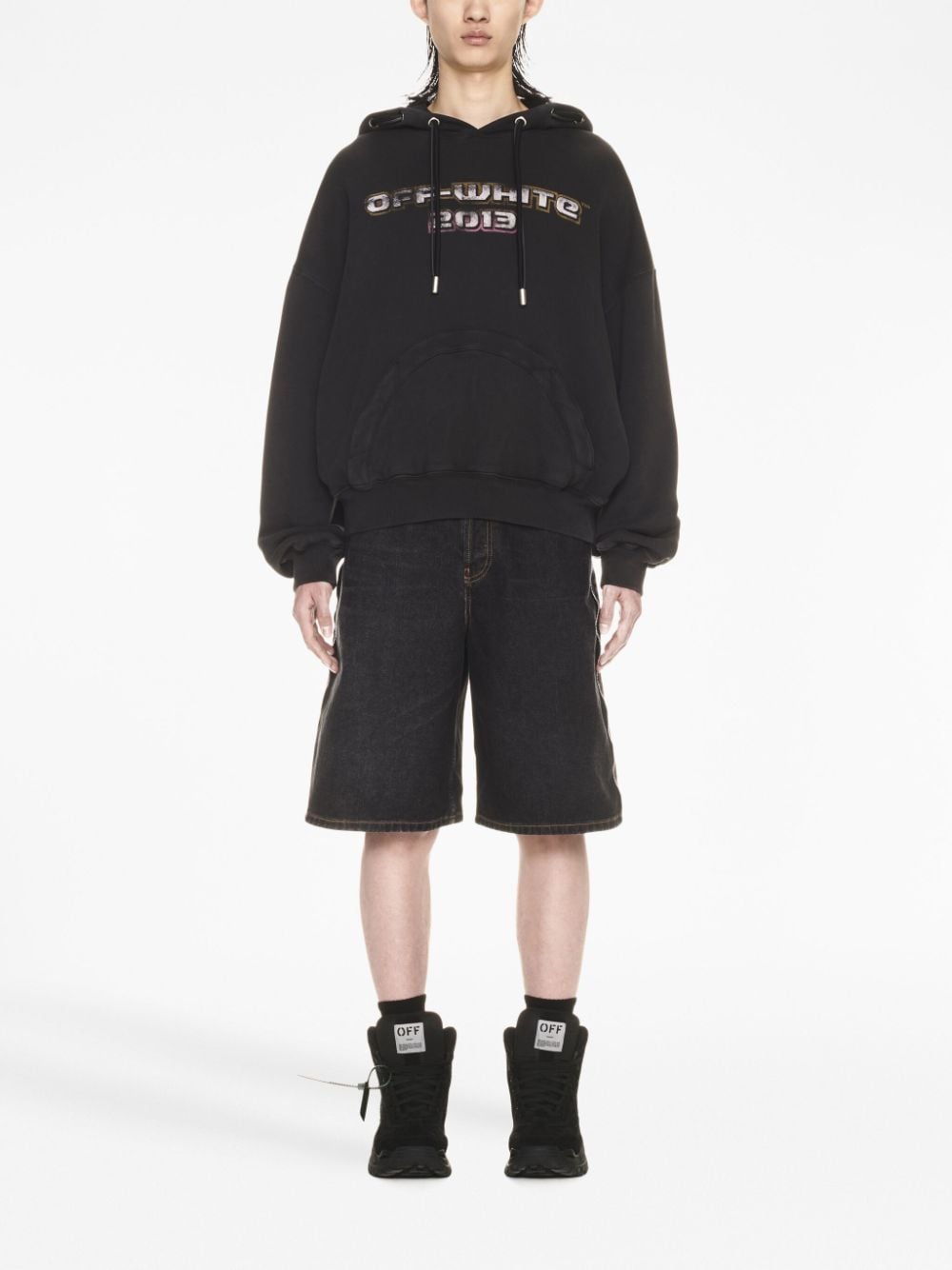 Off White Digit Bacchus Hoodie Off White