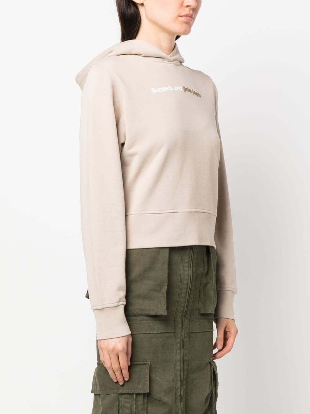 Palm Angels Sweaters Beige Palm Angels