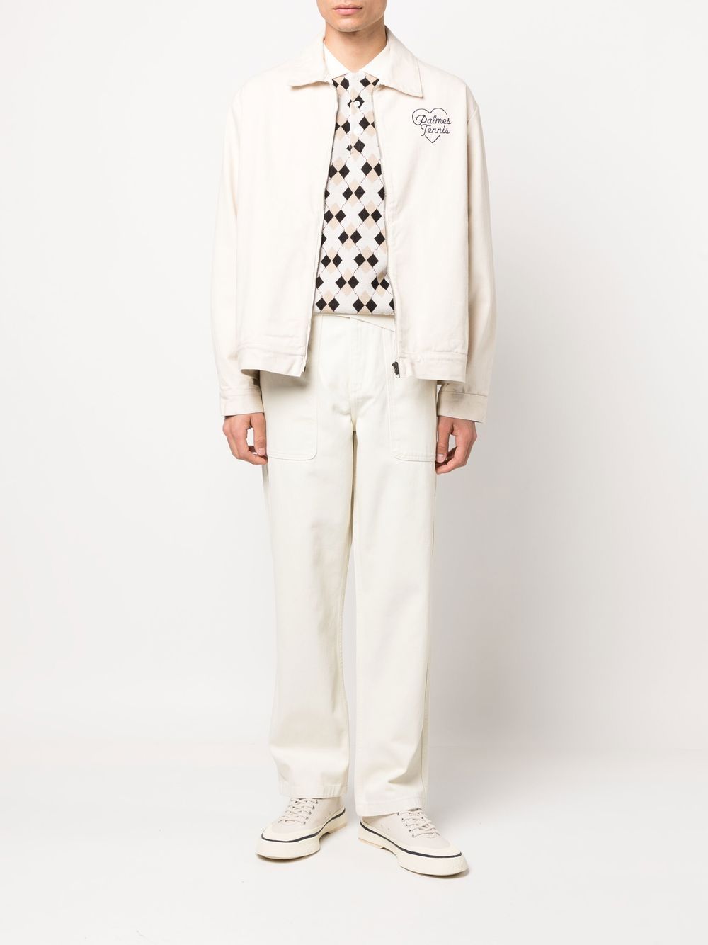 PALMES Trousers White Palmes