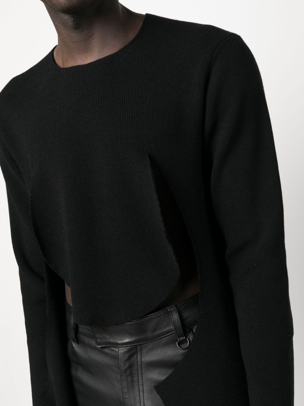 HOMME PLUS Sweaters Black Homme Plus