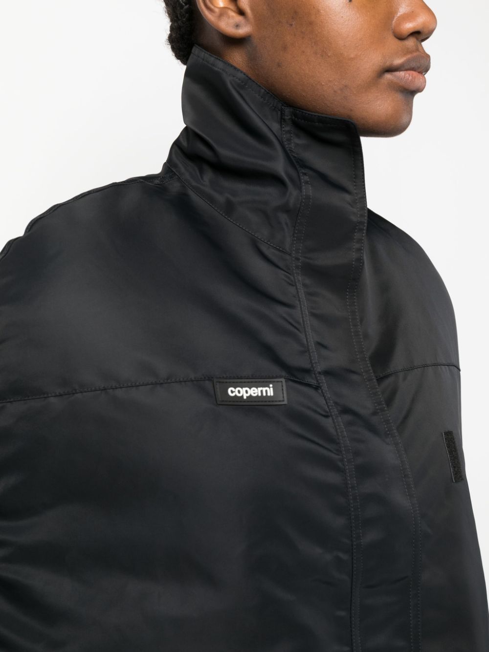 Coperni Logo-patch bomber cape Coperni
