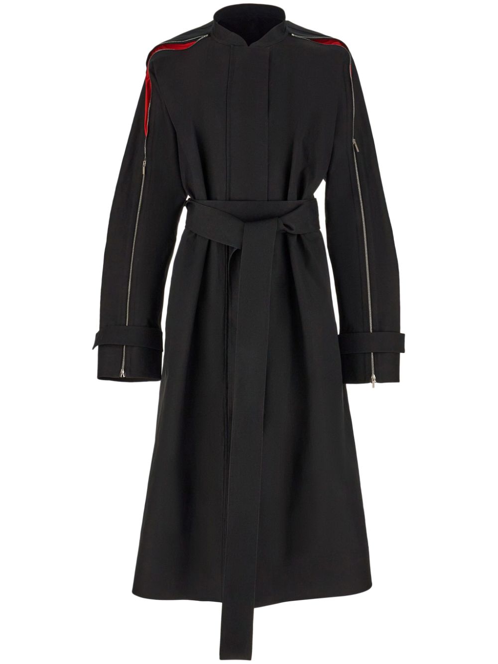 Ferragamo Coats Black Ferragamo