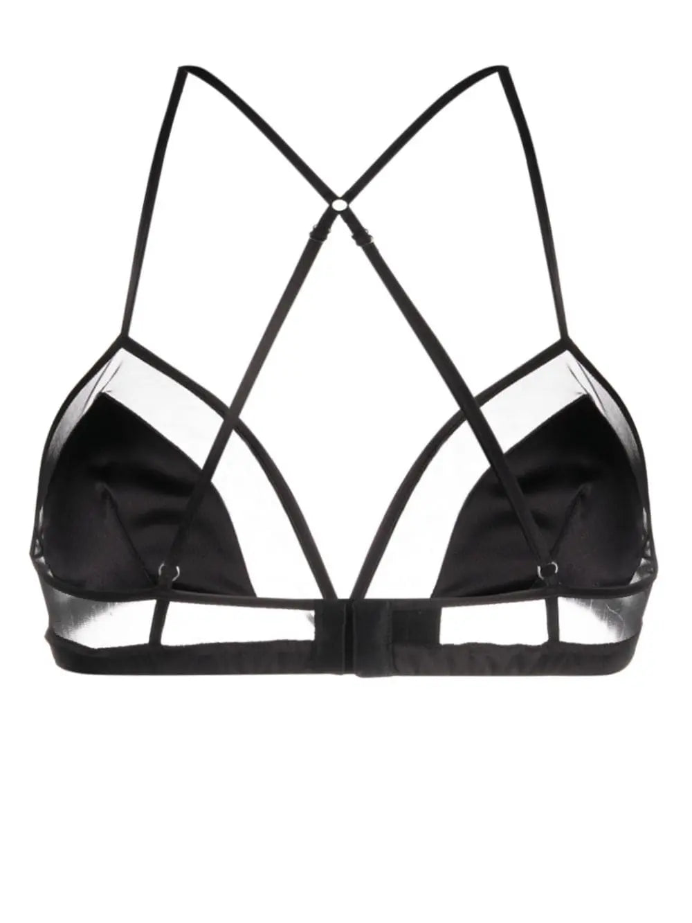 Dolce & Gabbana panelled tulle satin bra Dolce & Gabbana