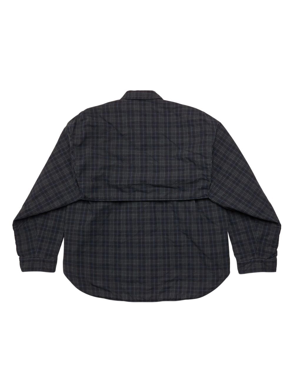 Balenciaga Checked pattern flannel shirt Balenciaga