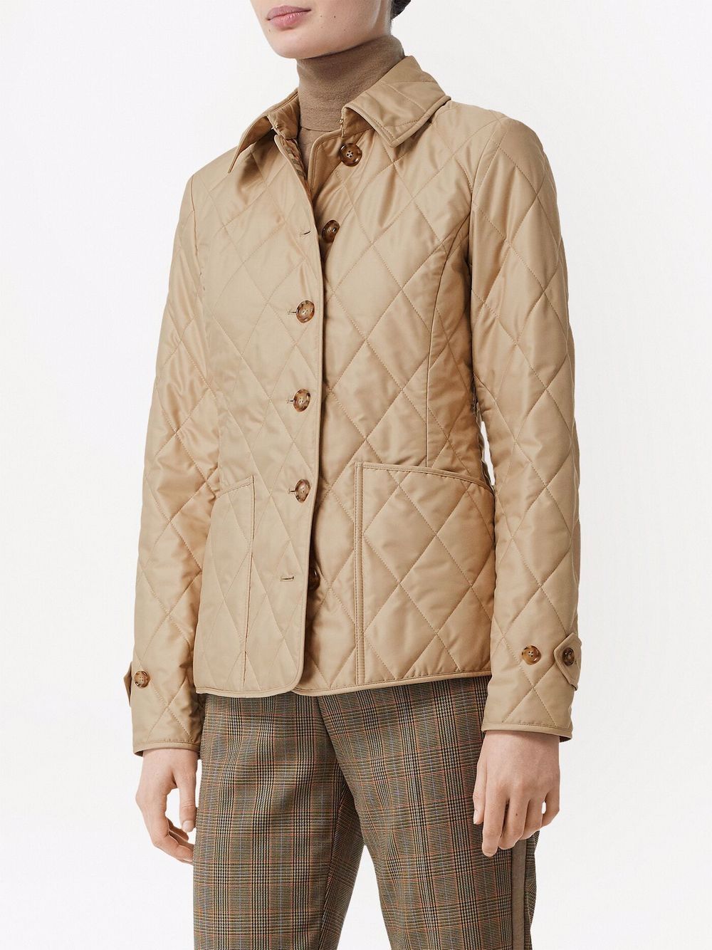 Burberry diamond-quilted jacket Burberry