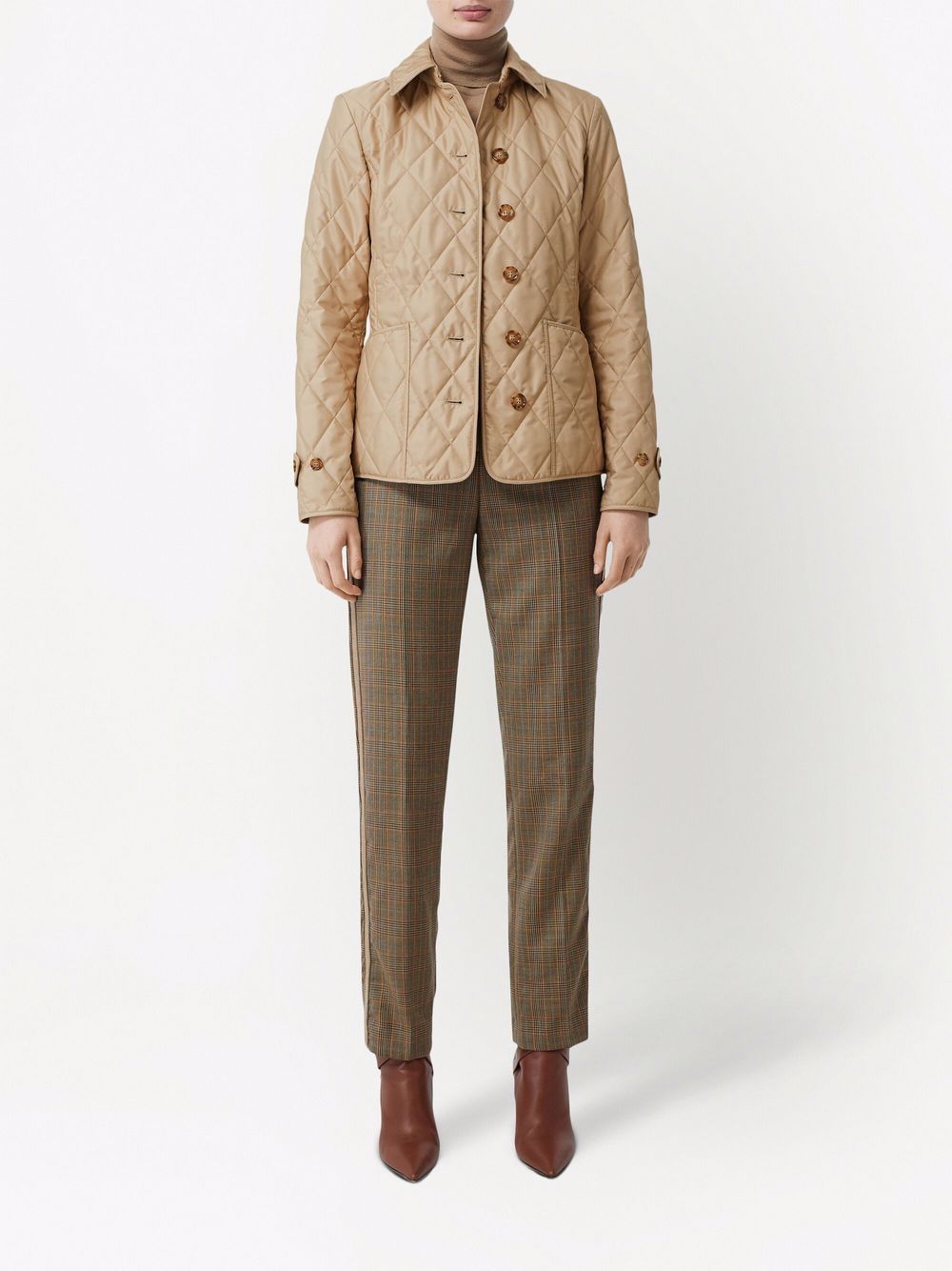 Burberry diamond-quilted jacket Burberry