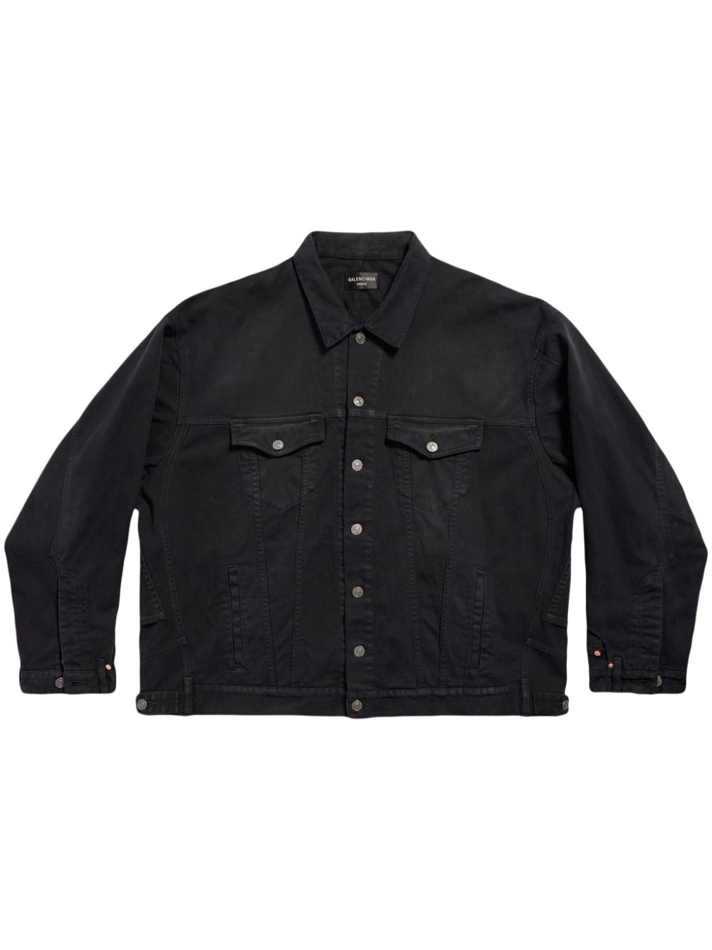 Balenciaga deconstructed denim jacket Balenciaga
