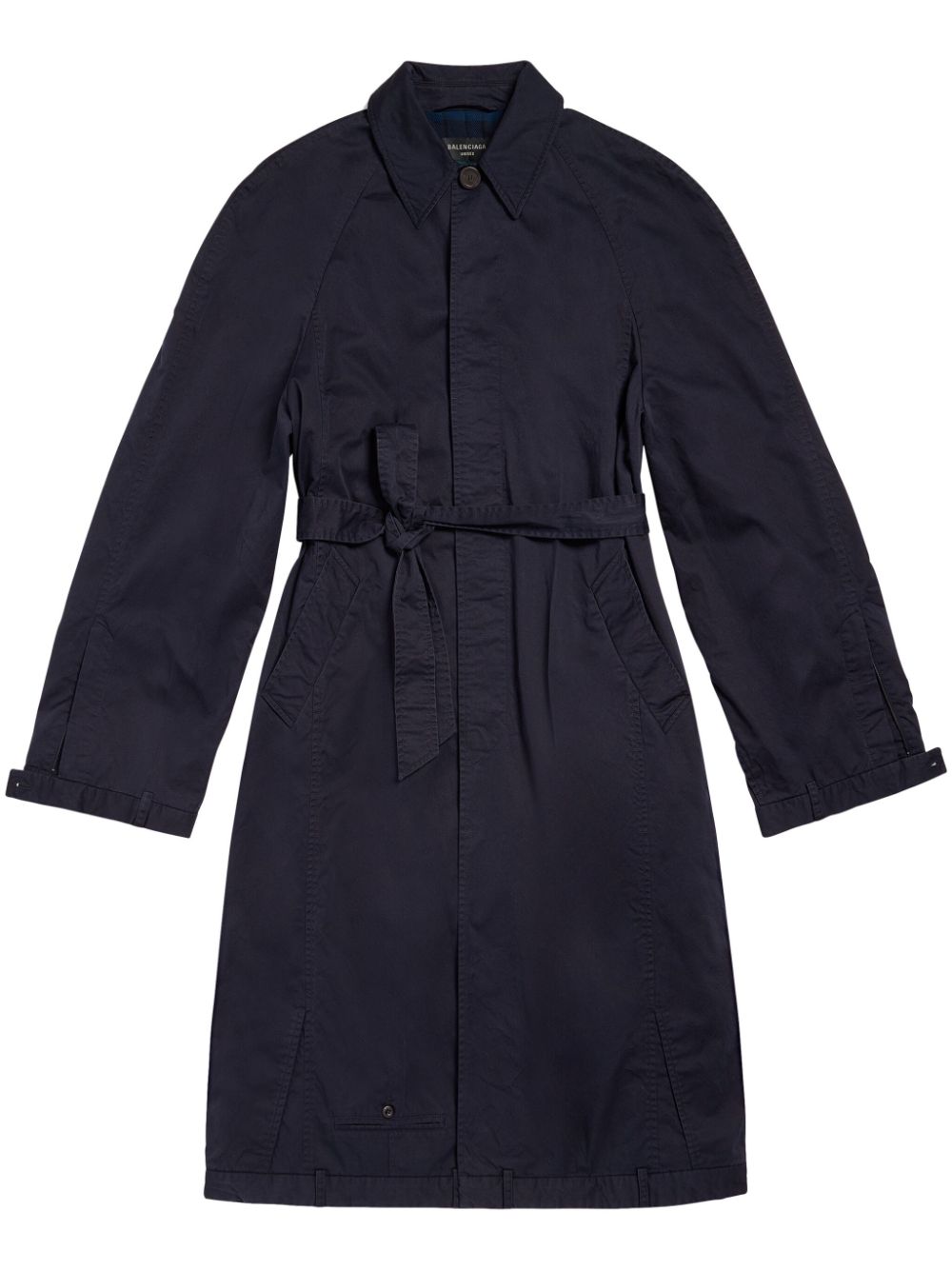 Balenciaga deconstructed cotton coat Balenciaga