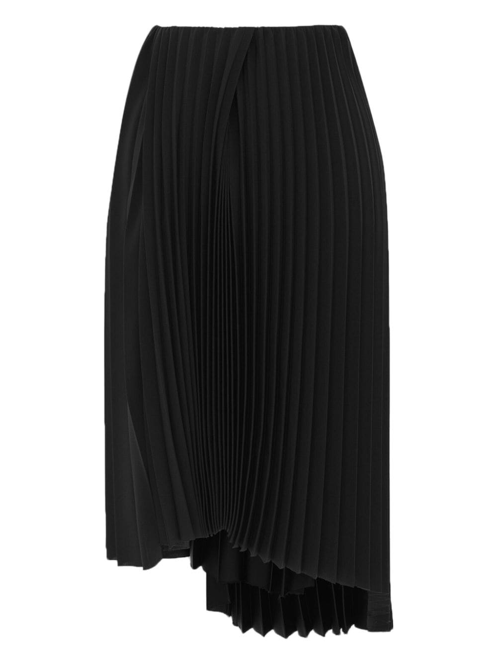 Saint Laurent Pleated Midi Skirt Saint Laurent