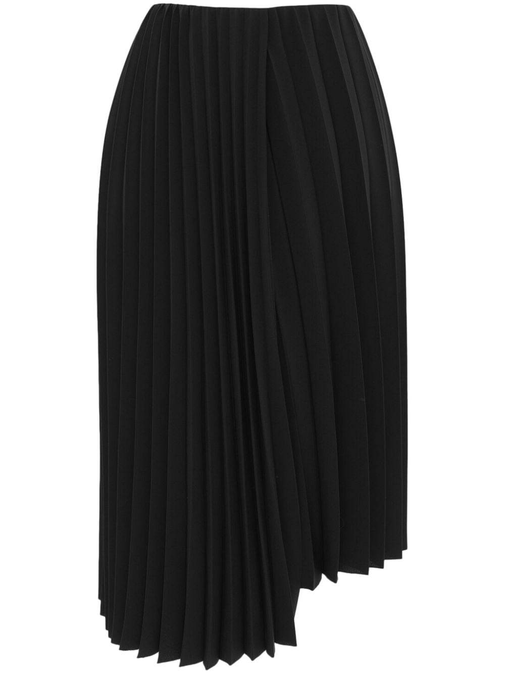 Saint Laurent Pleated Midi Skirt Saint Laurent