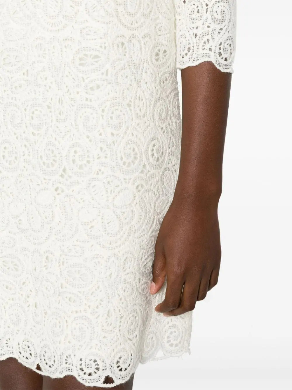 Ermanno Scervino Wool blend short dress Ermanno Scervino