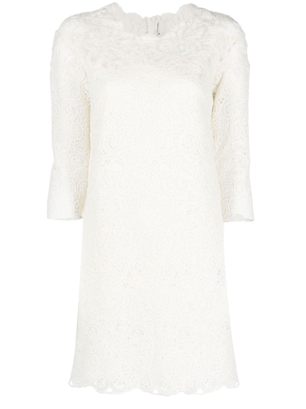 Ermanno Scervino Wool blend short dress Ermanno Scervino