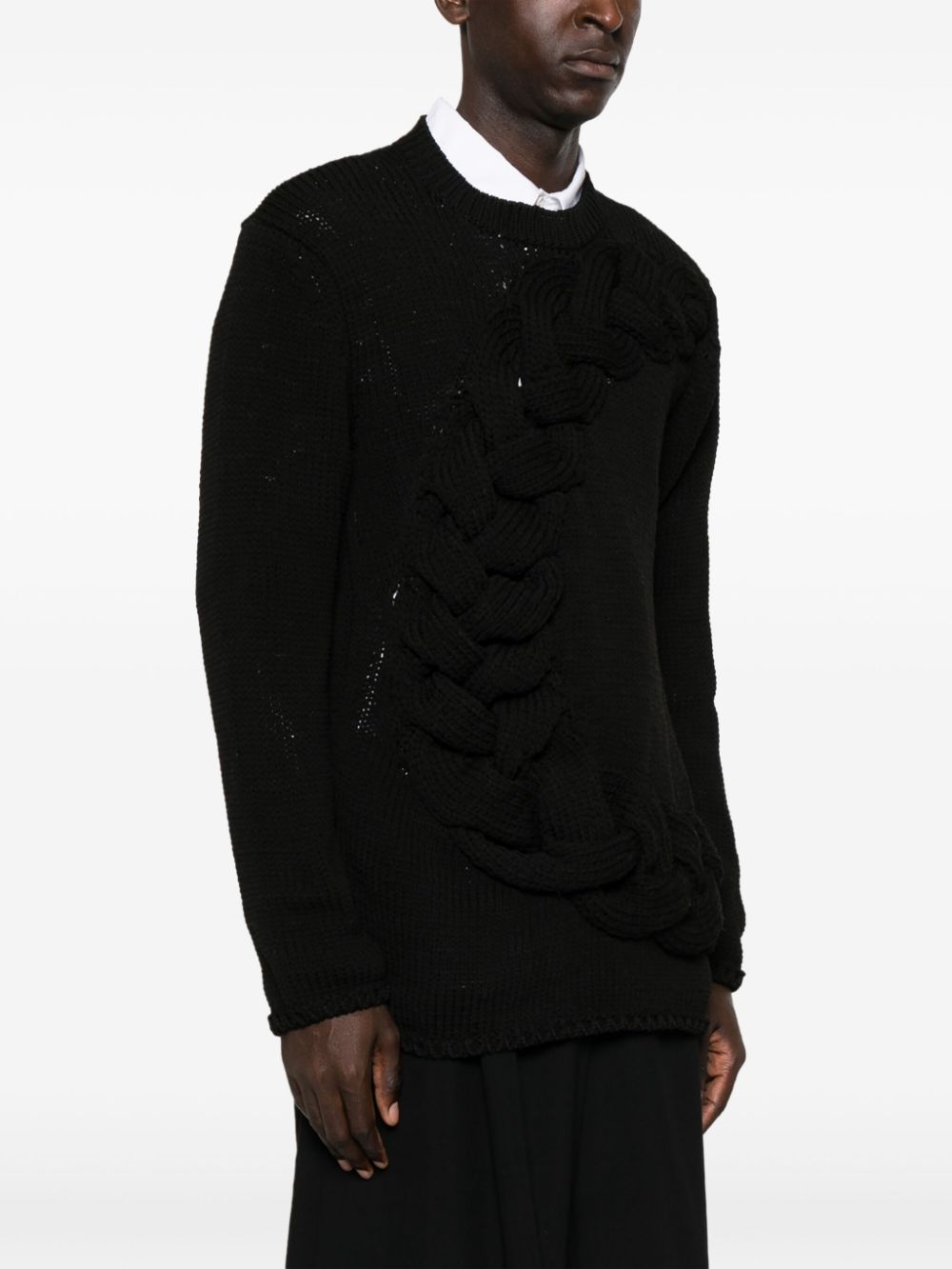 HOMME PLUS Sweaters Black Homme Plus
