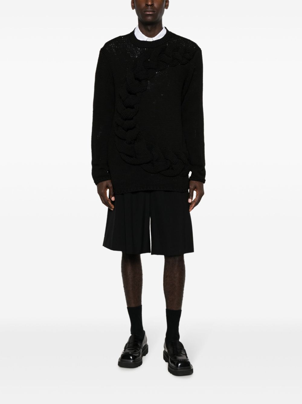 HOMME PLUS Sweaters Black Homme Plus