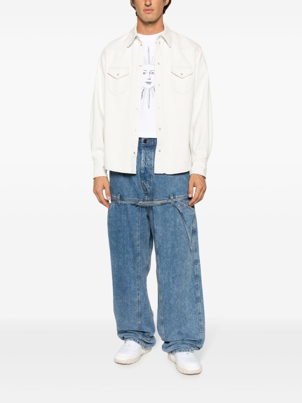 Bally Shirts White Bally