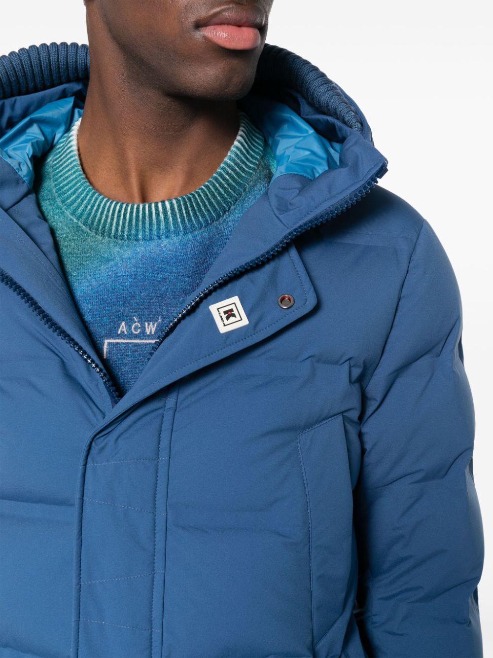 Kired Down Jacket With Hood Kired