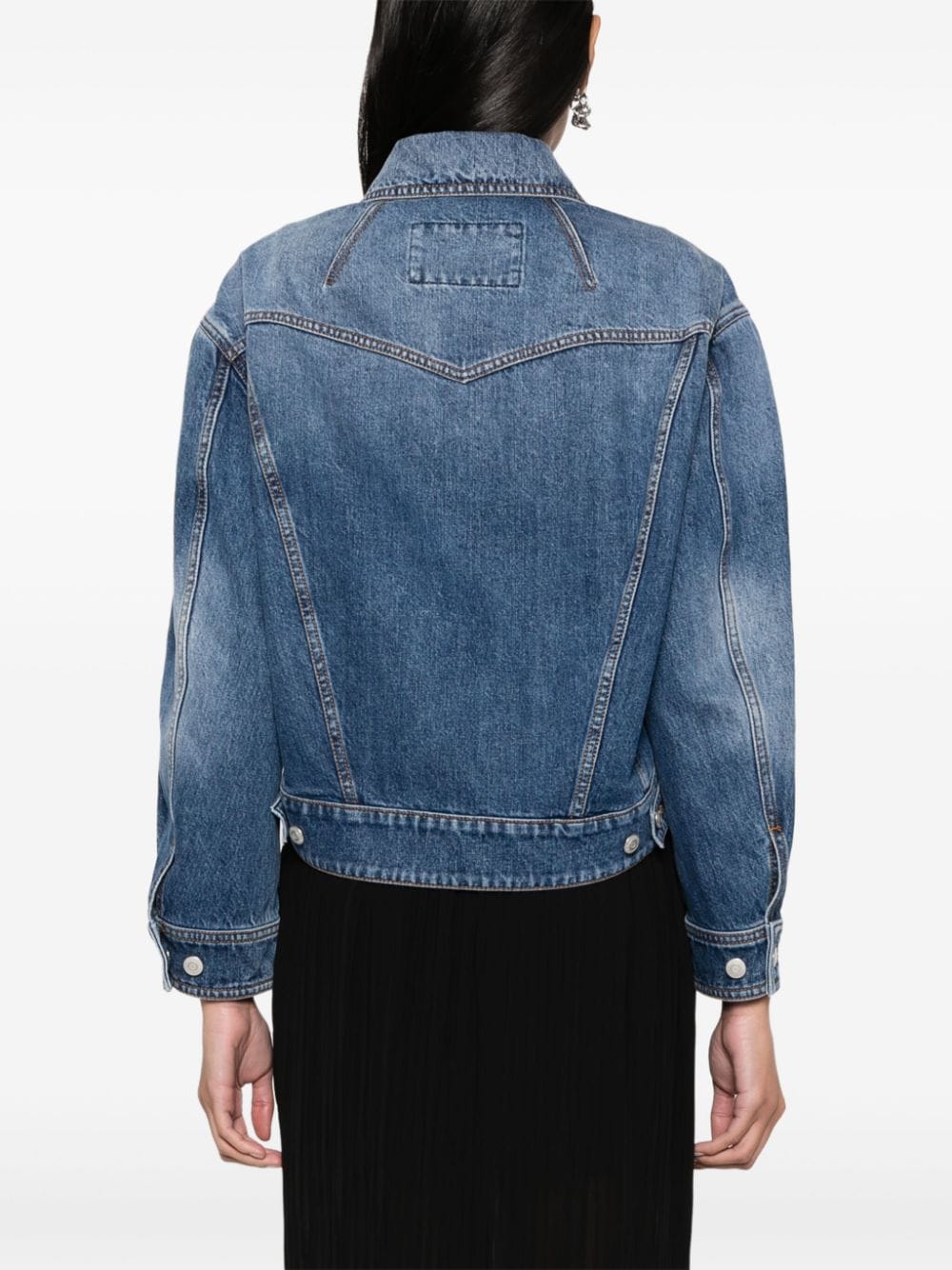 Alexander McQueen Cropped denim jacket Alexander McQueen